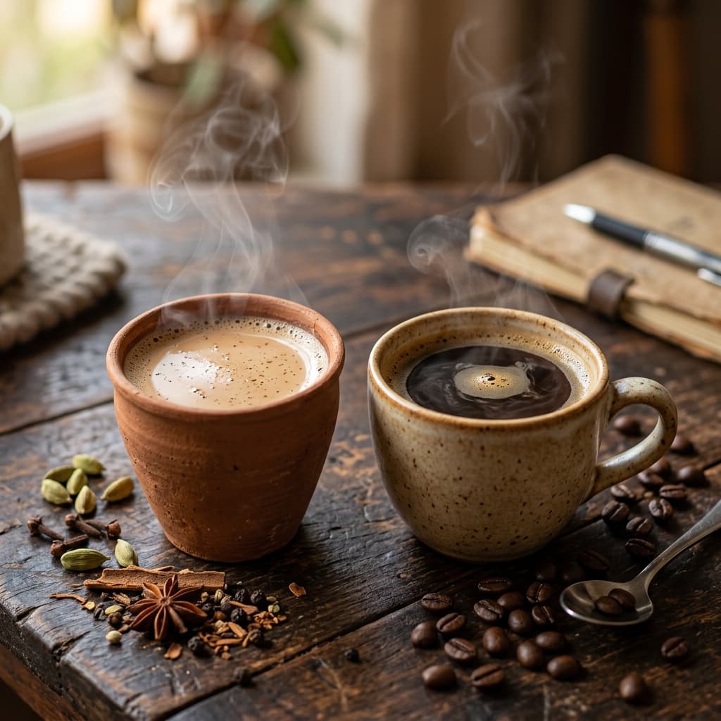 Chai vs. Coffee: The Ultimate Health and Focus Guide for the Modern Indian Professional
